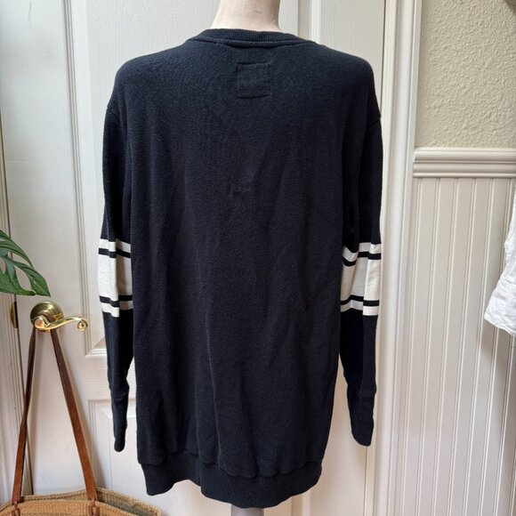 Superdry Ath. Universitié Paris Black Sweatshirt M - Picture 8 of 9